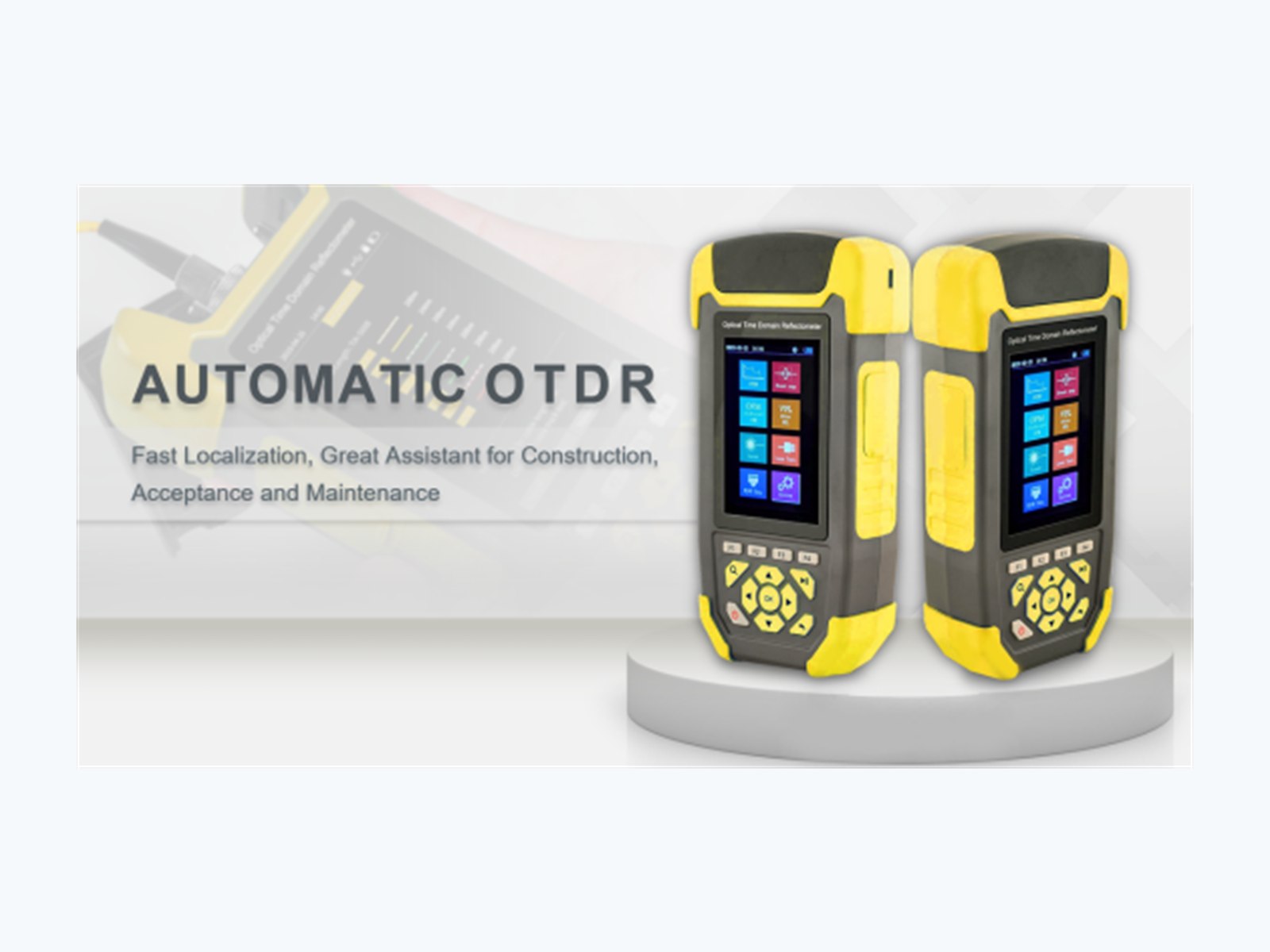 SPTK-3302SJ Mini OTDR görsel 1